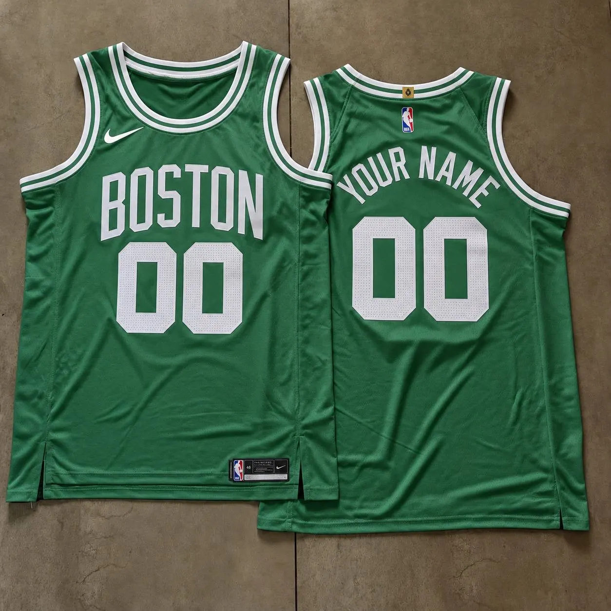 Green and White