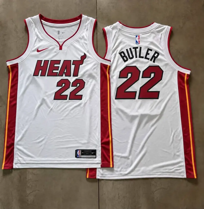 Miami Heat Jimmy Butler White Jersey