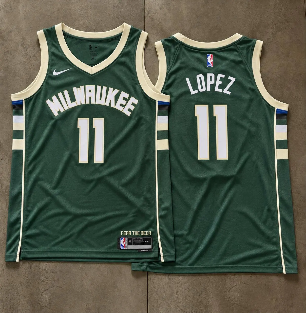 Green and Cream