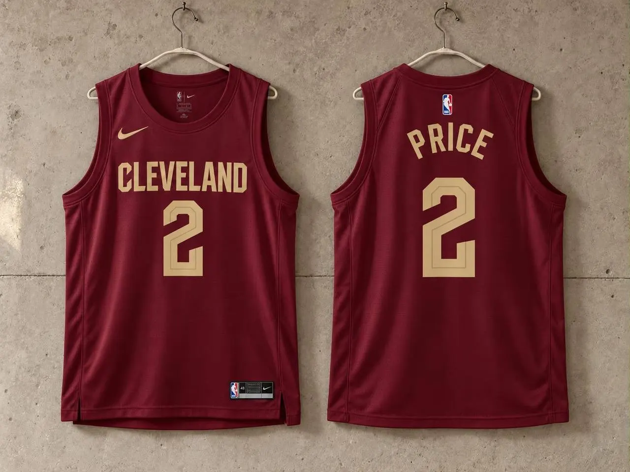 Burgundy and Gold