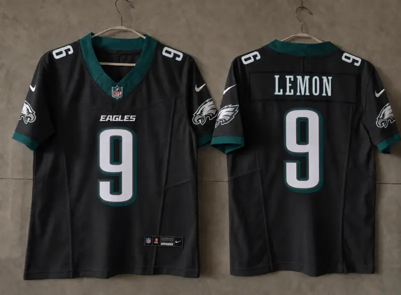 Makai Lemon Philadelphia Eagles Football Jersey Black
