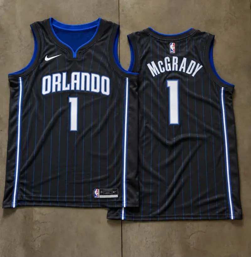 Orlando Magic Tracy McGrady Black Jersey