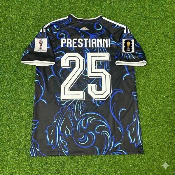 2026 WORLD CUP GIANLUCA PRESTIANNI TEAM ARGENTINA BLUE JERSEY