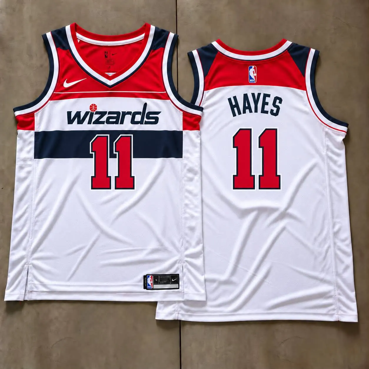 Washington Wizards Elvin Hayes White Jersey