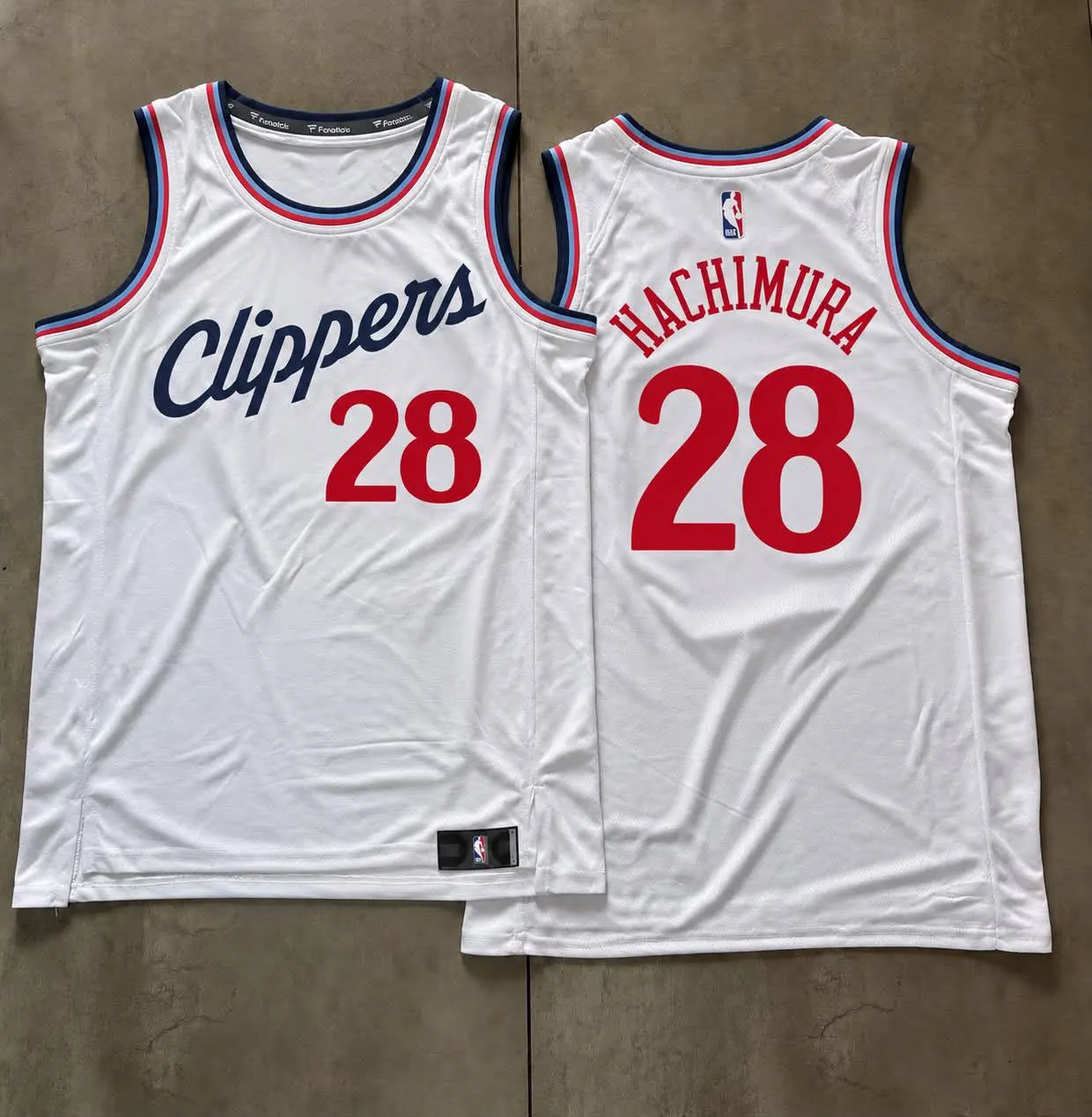 Los Angeles Clippers Rui Hachimura White Jersey