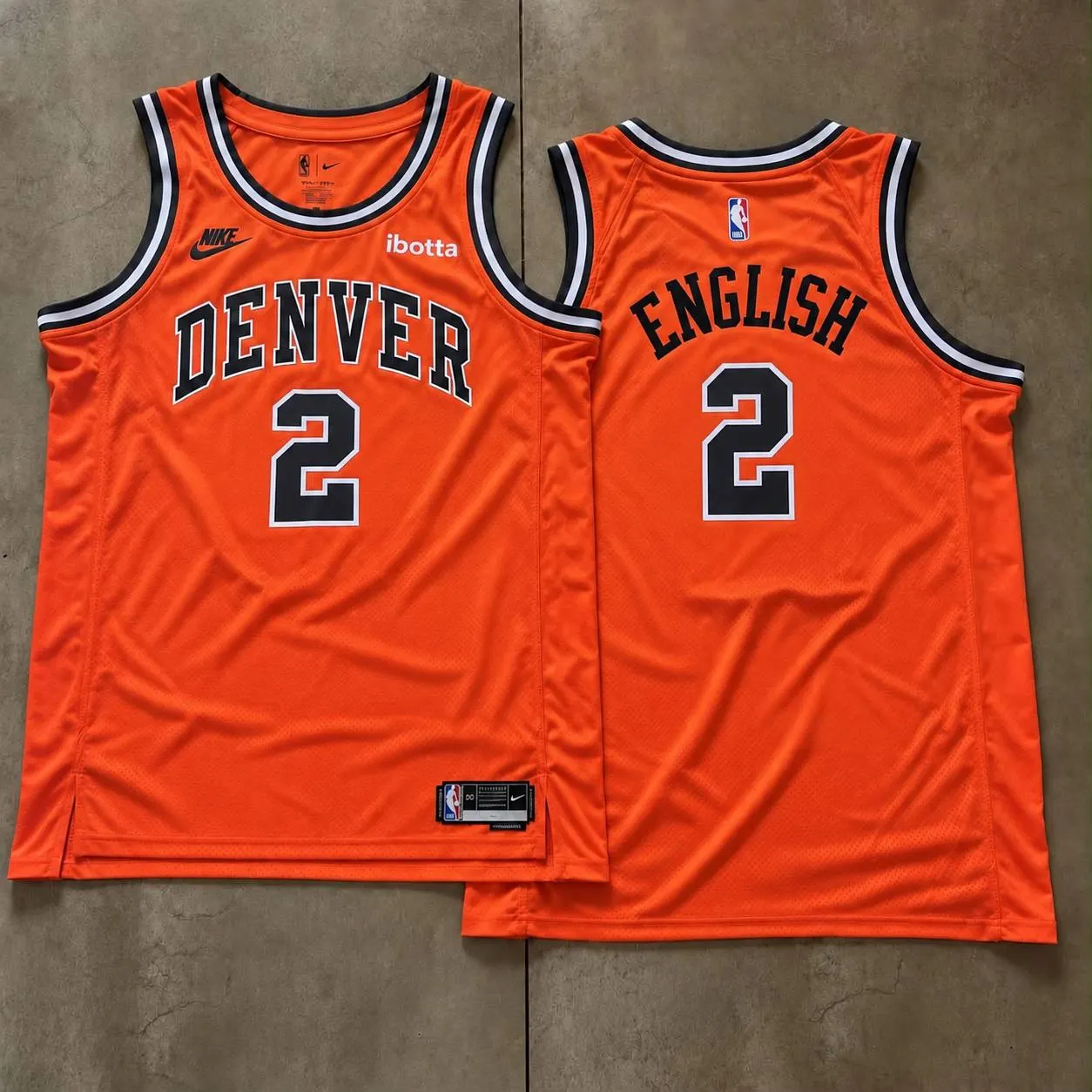 Denver Nuggets Alex English New Jersey