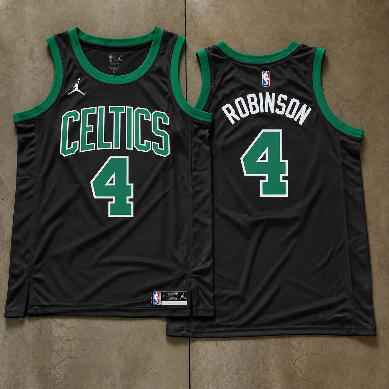 Black and Green