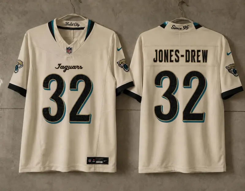 JACKSONVILLE JAGUARS MAURICE-JONES DREW RIVAL JERSEY ￼