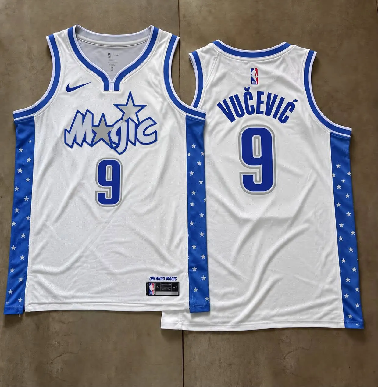 Orlando Magic Nikola Vucevic White Jersey