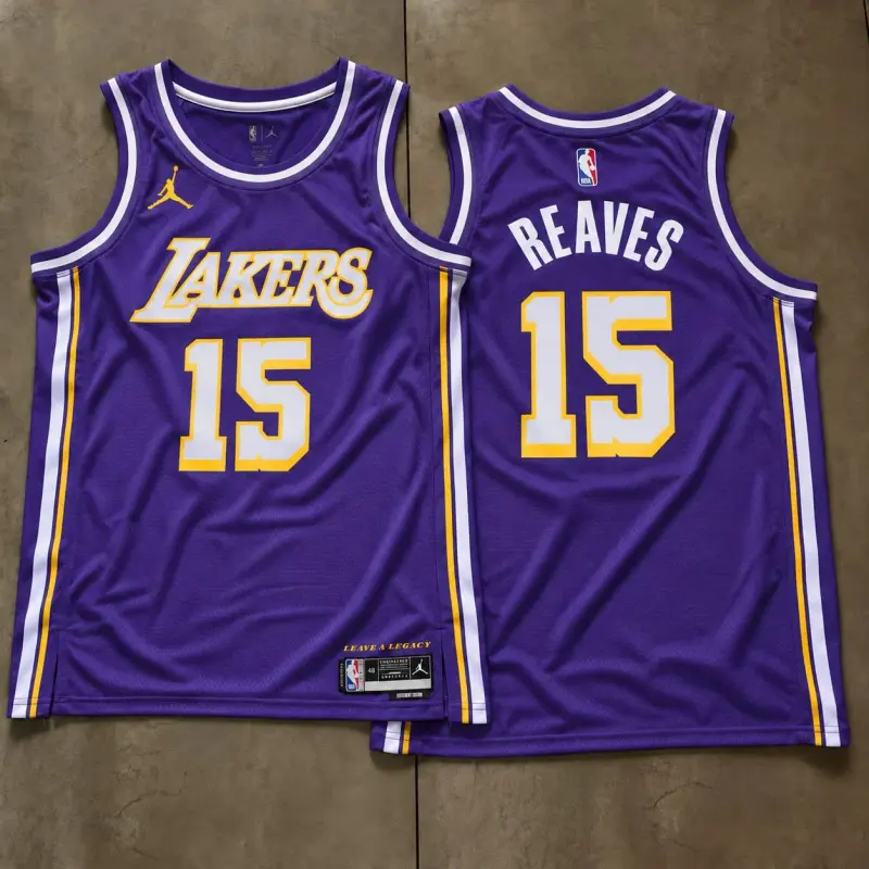 Los Angeles Lakers Austin Reaves New Jersey