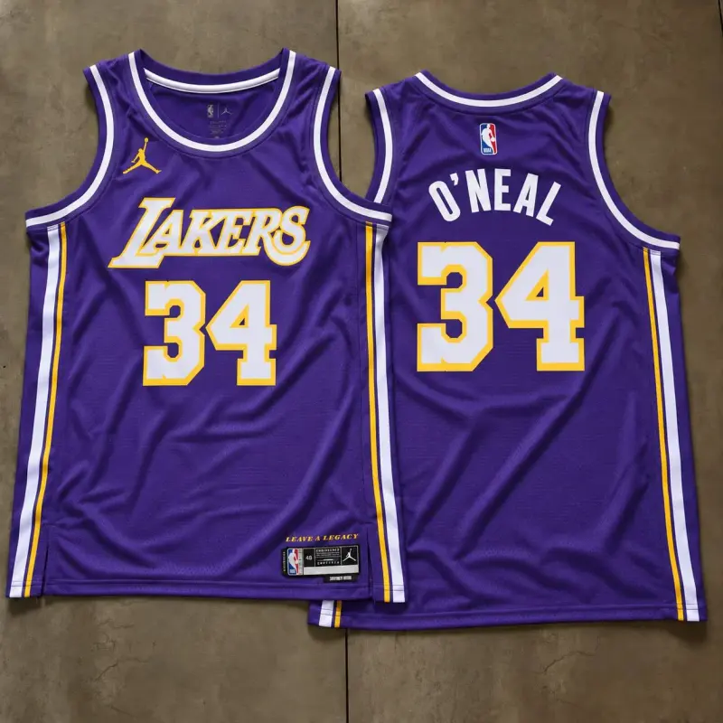 Los Angeles Lakers Shaquille O’Neal New Jersey