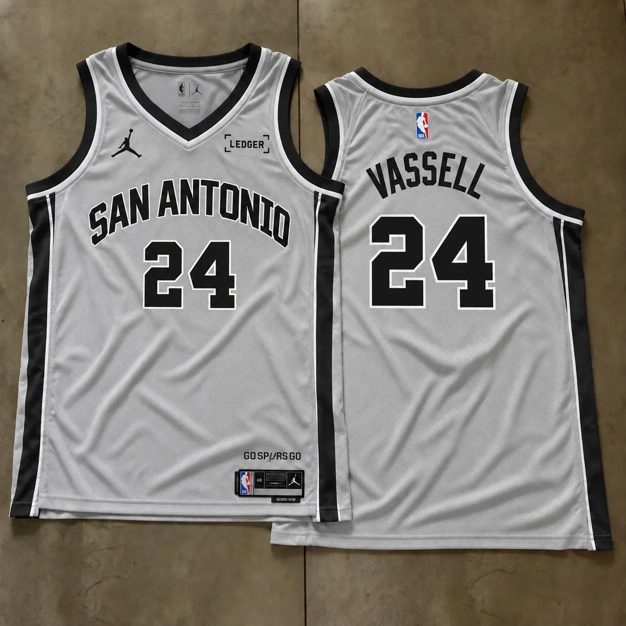 Grey and Black