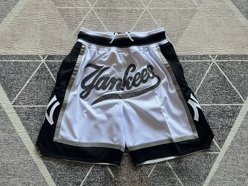 NEW YORK YANKEES WHITE SHORTS