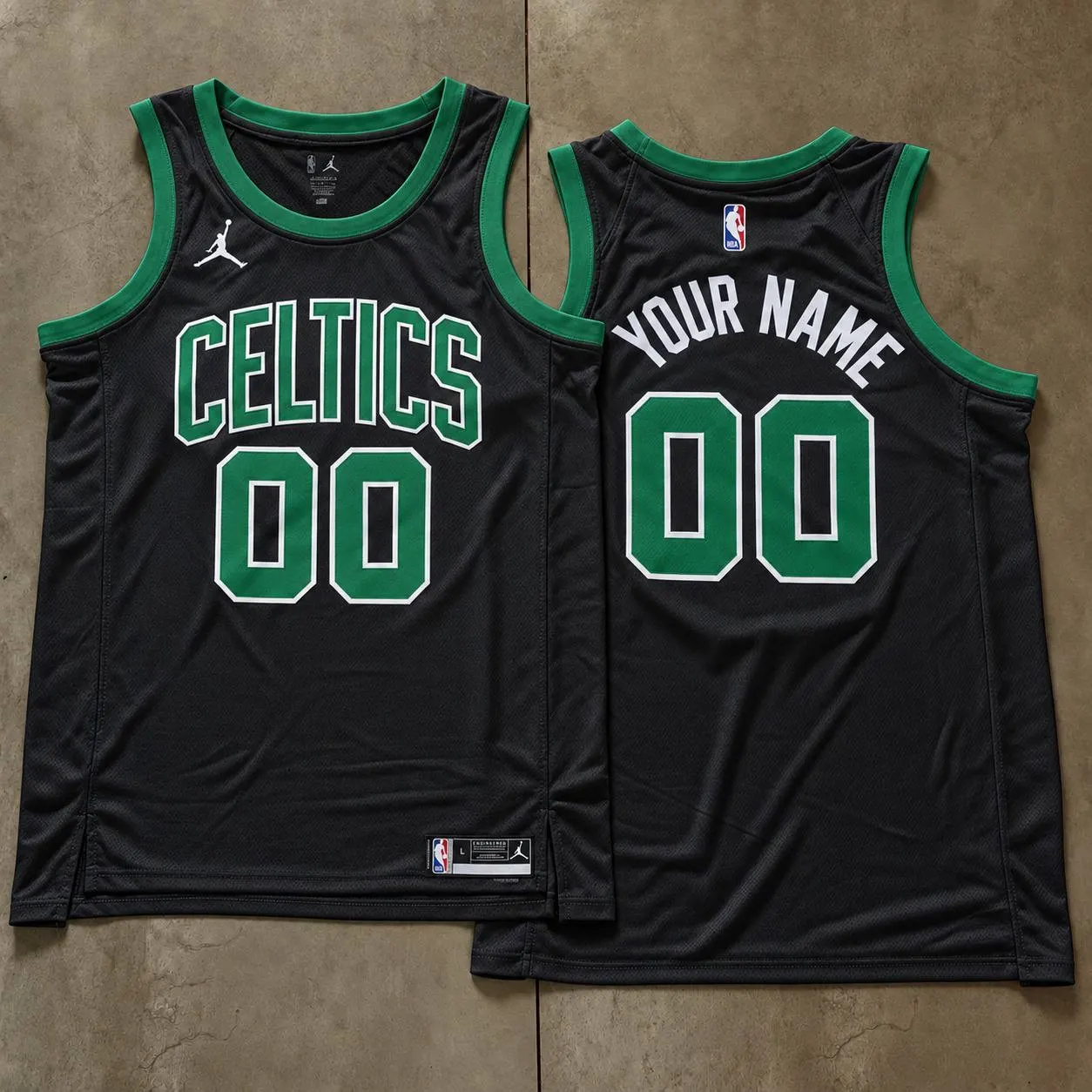 Black and Green