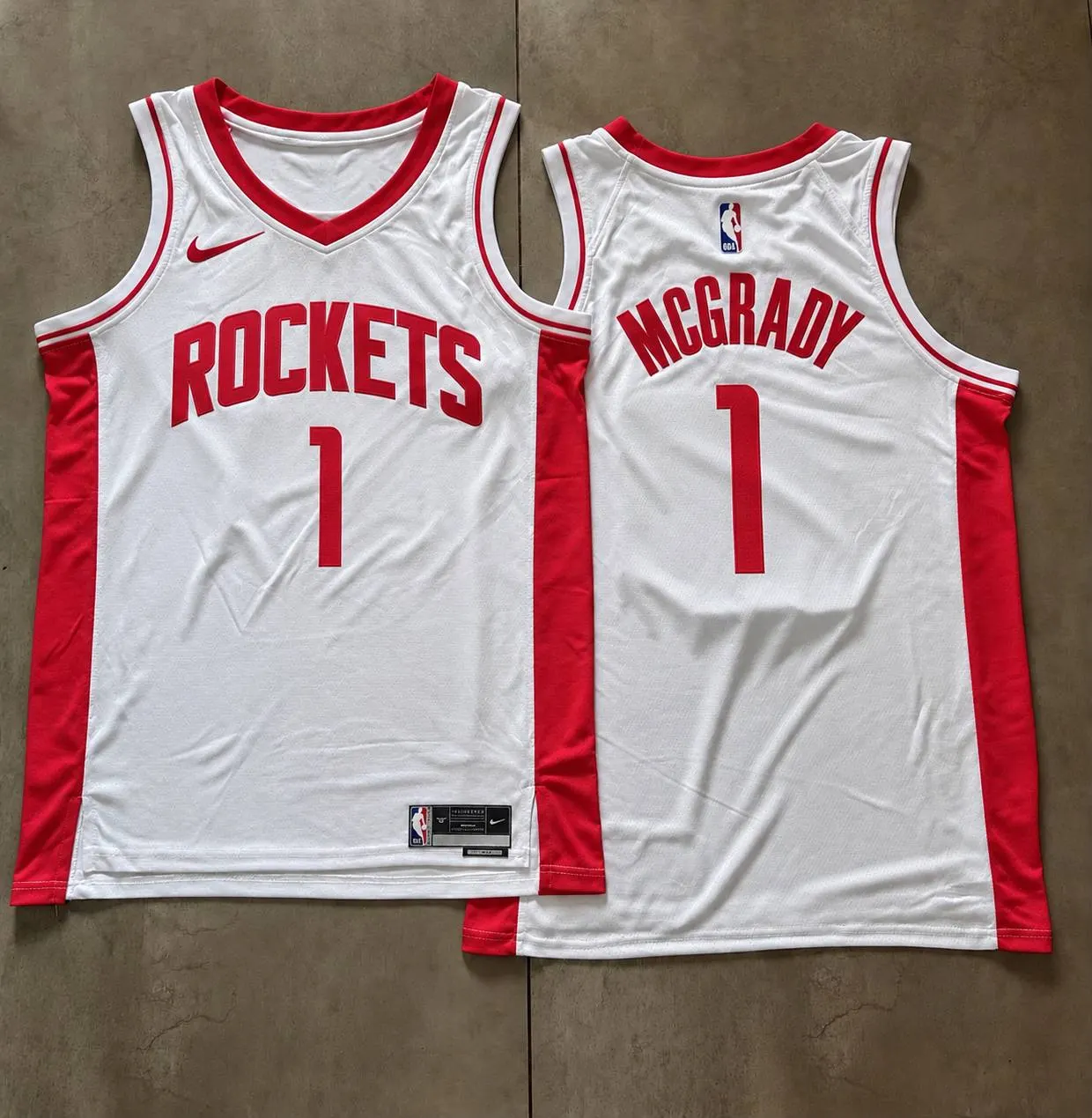 Houston Rockets Tracy McGrady White Jersey