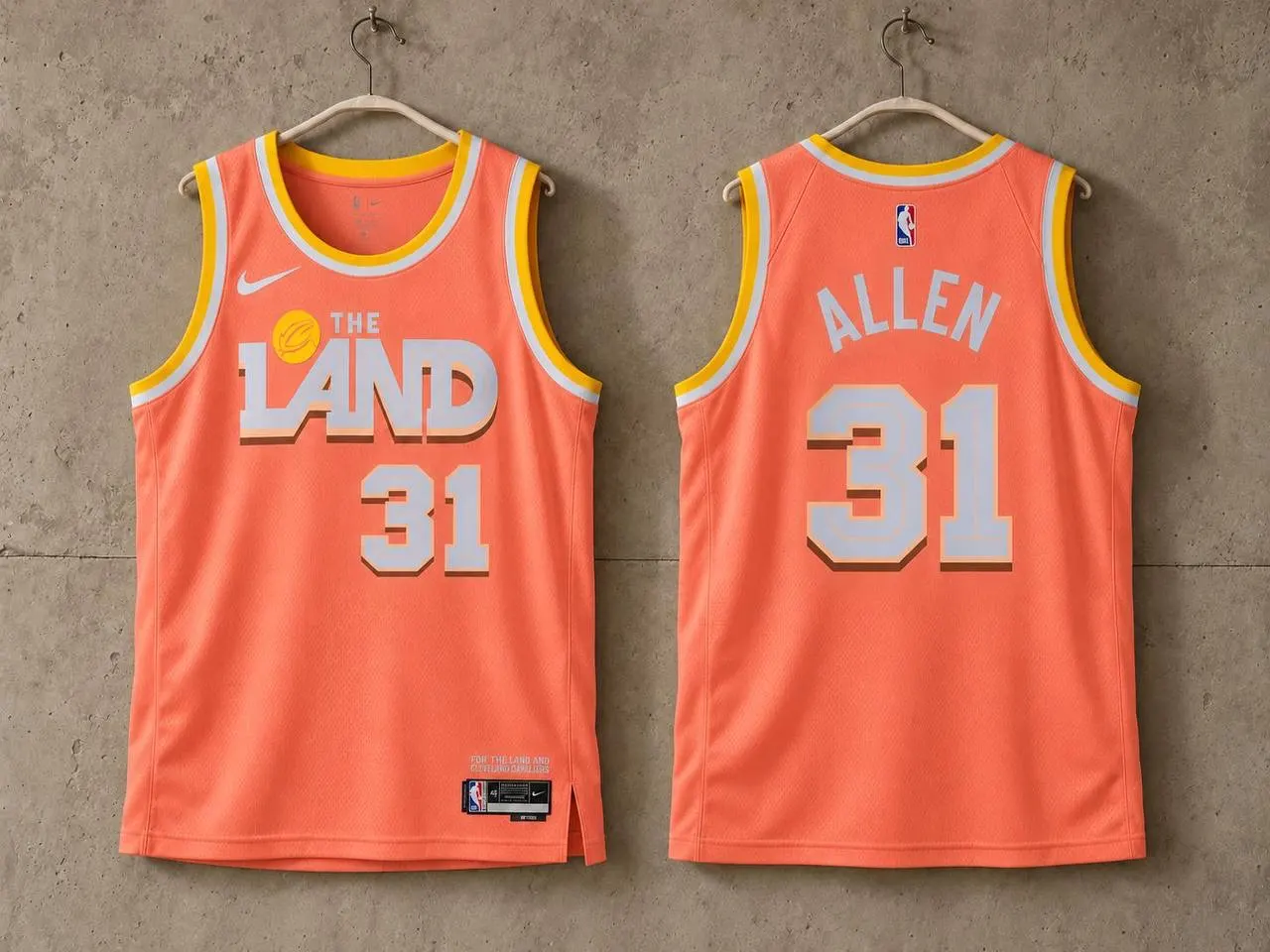 Peach and Yellow
