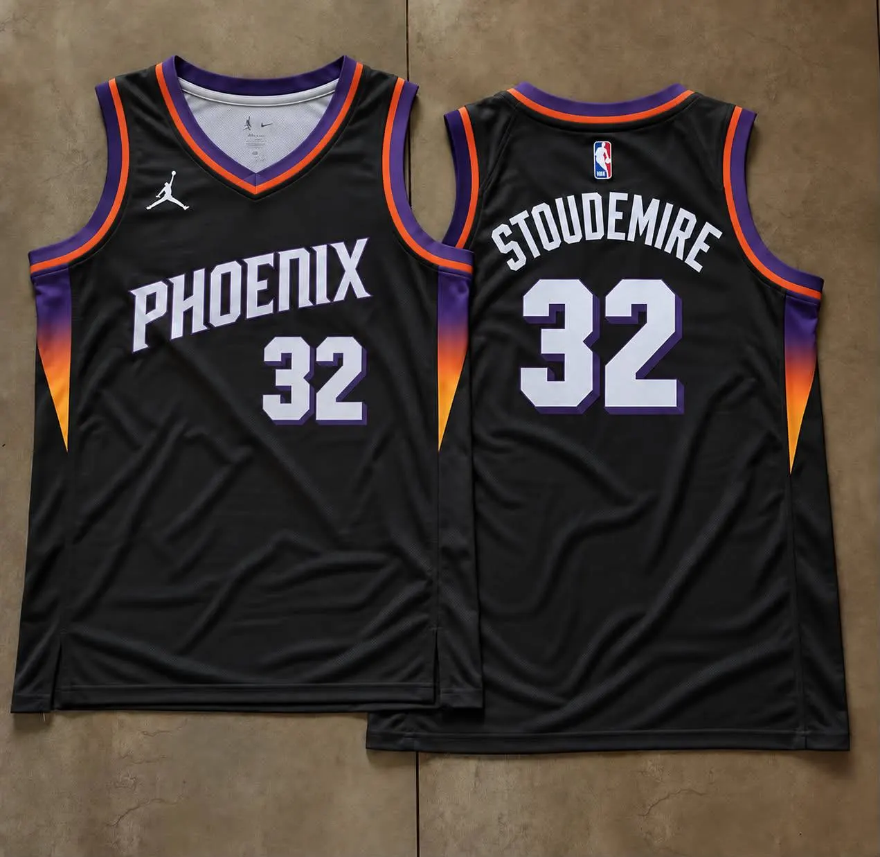 Phoenix Suns Amar'e Stoudemire Black Phoenix Jersey