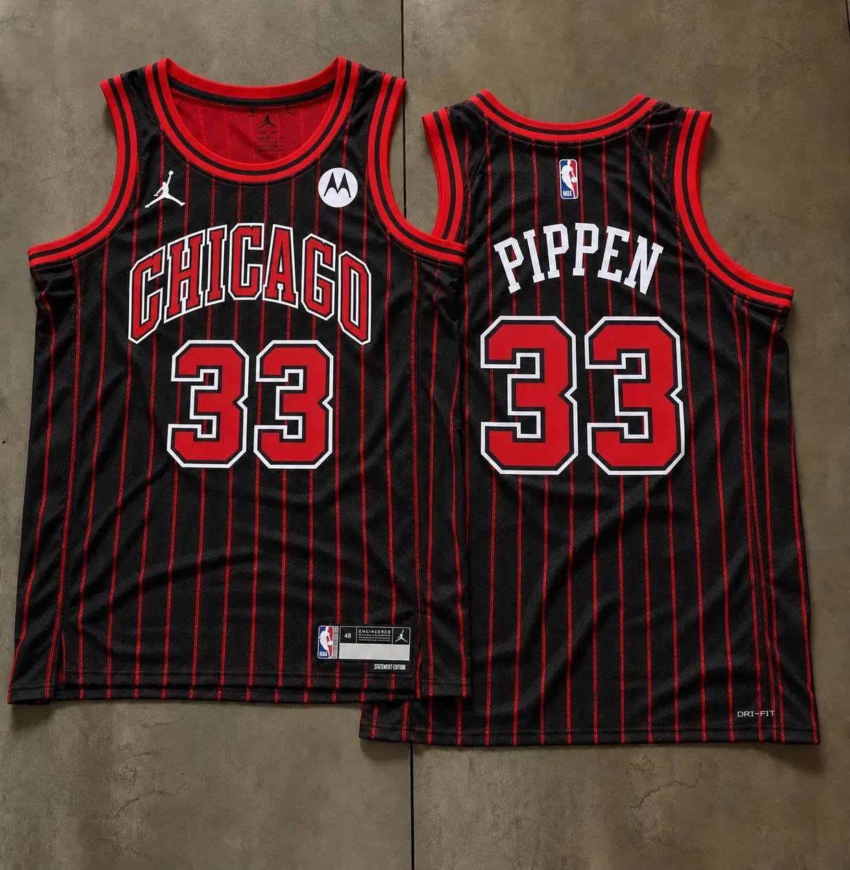 Black and Red (Striped)