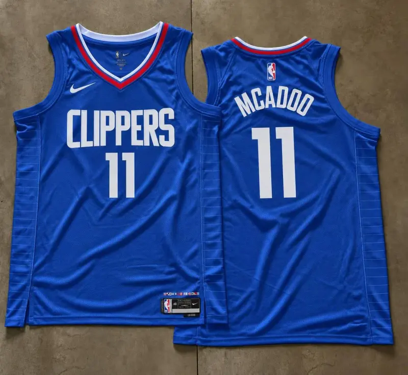Los Angeles Clippers Bob McAdoo Blue Jersey