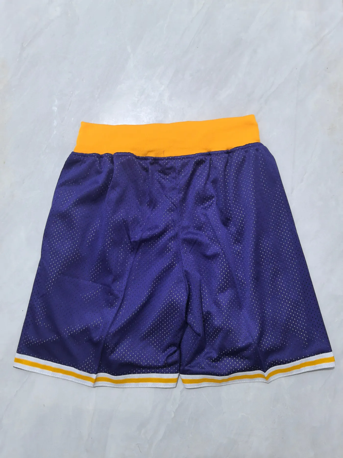 LOS ANGELES LAKERS PURPLE SHORTS