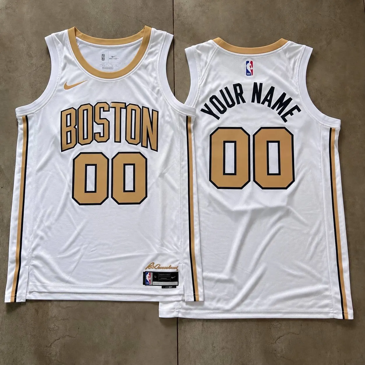 White and Gold