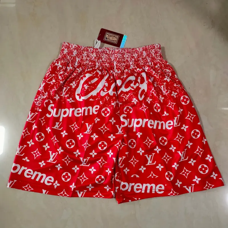 CHICAGO BULLS SUPREME LOUIE V RED SHORTS