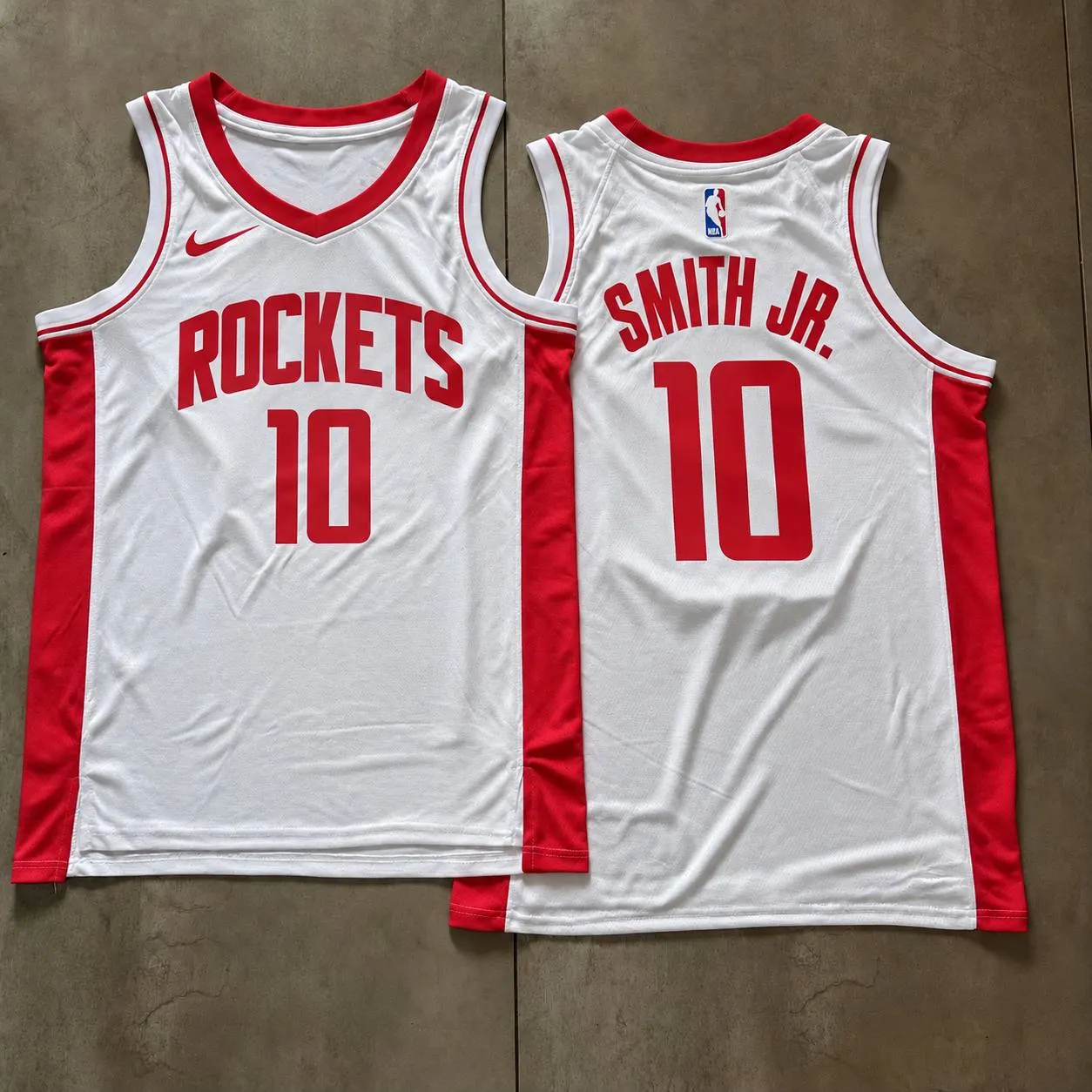Houston Rockets Jabari Smith Jr. White Jersey