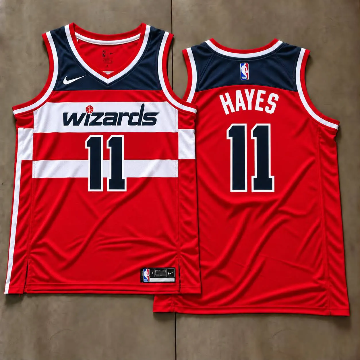Washington Wizards Elvin Hayes Red Jersey