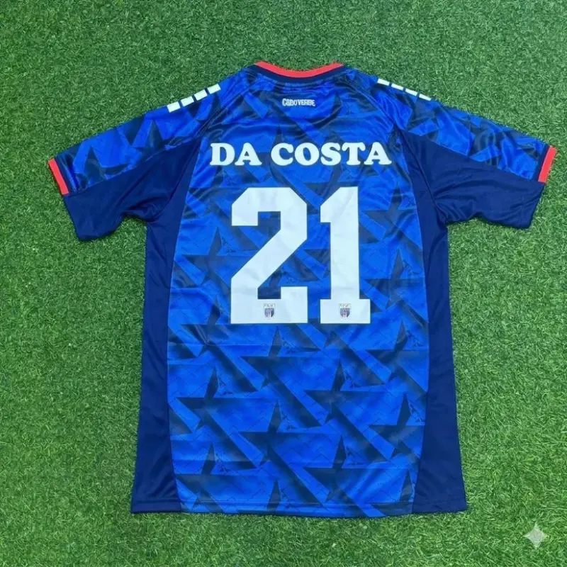 2026 WORLD CUP NUNO DE COSTA TEAM CAPE VERDE BLUE JERSEY