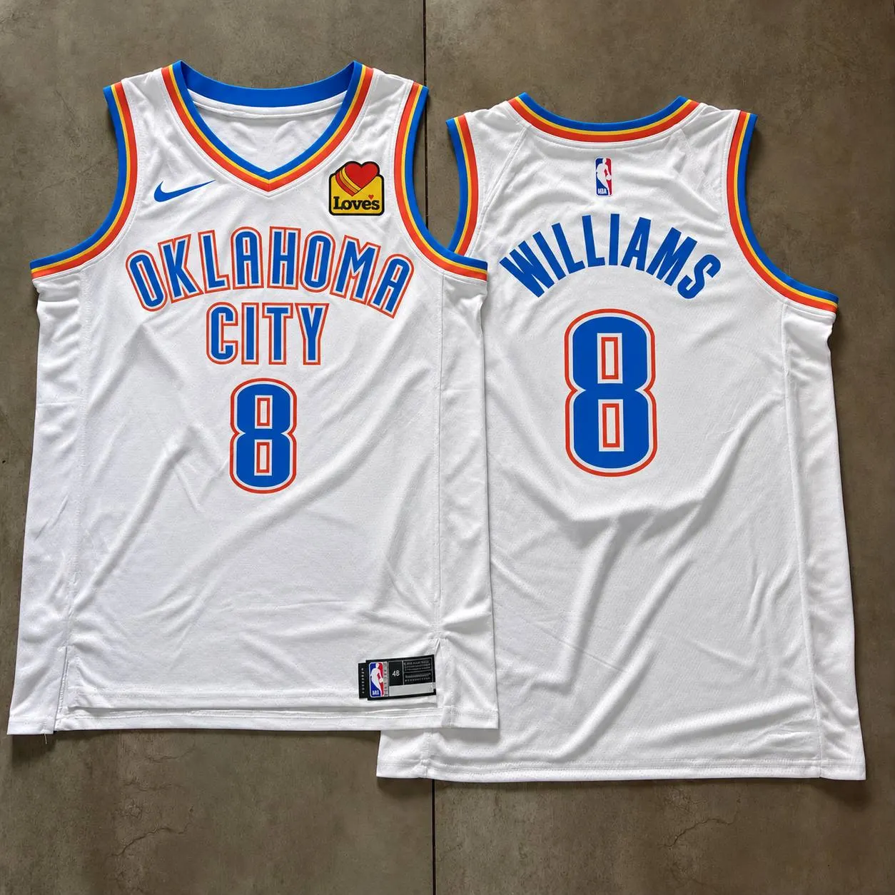 Oklahoma City Thunder Jalen Williams White Jersey
