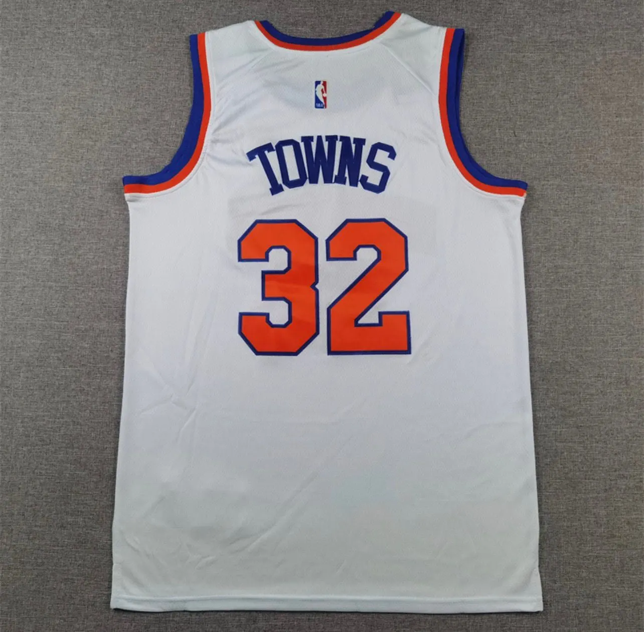 Karl-Anthony Towns White New York Knicks Jersey
