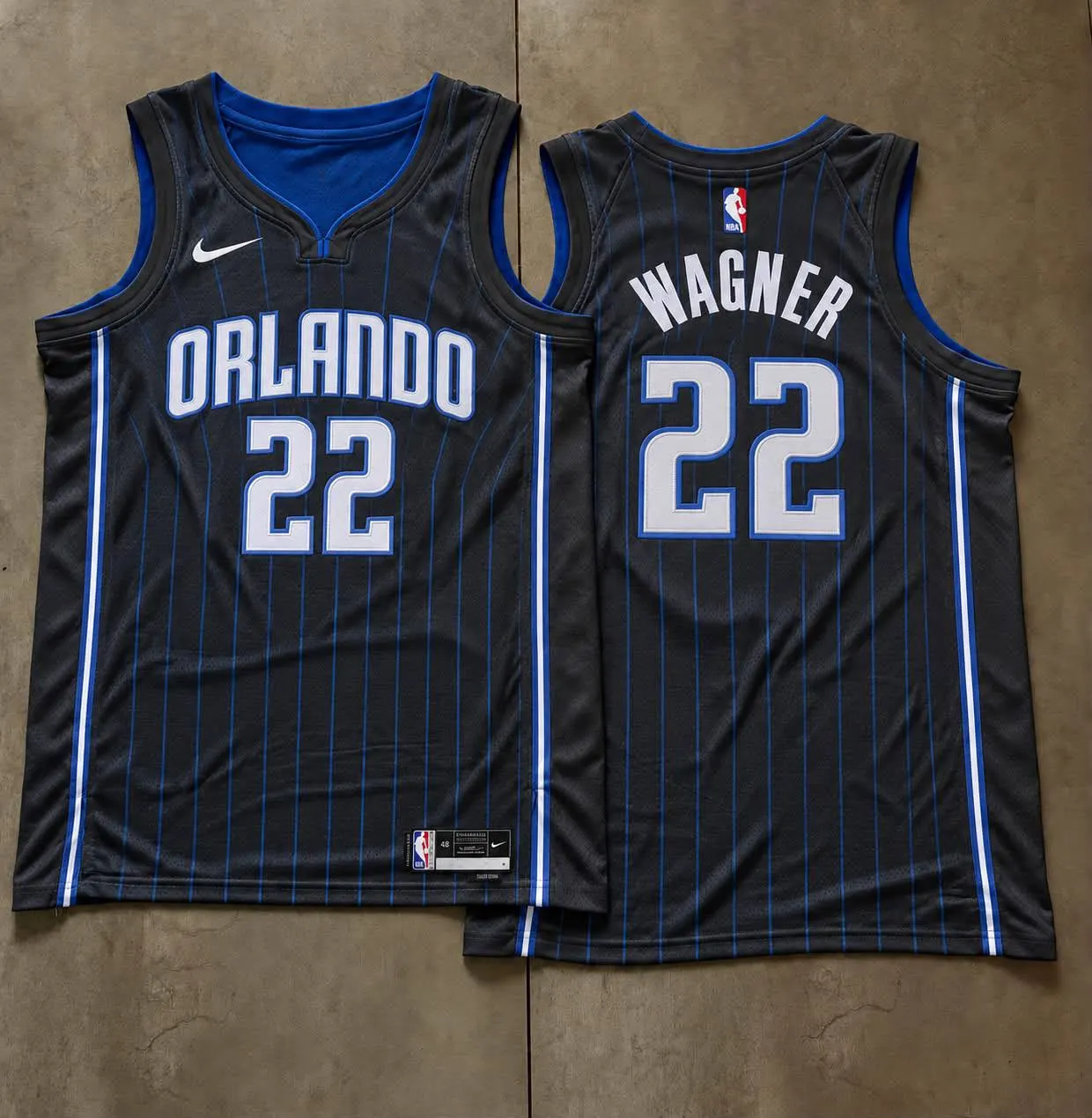 Orlando Magic Franz Wagner Black Jersey