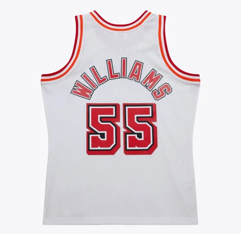 MIAMI HEAT JASON WILLIAMS WHITE VINTAGE JERSEY