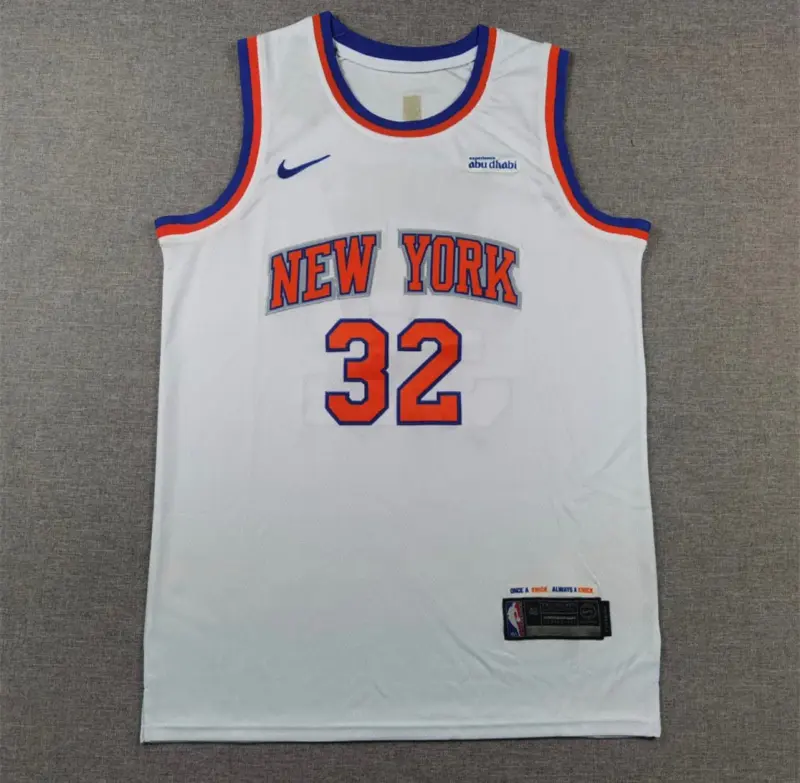 Karl-Anthony Towns White New York Knicks Jersey