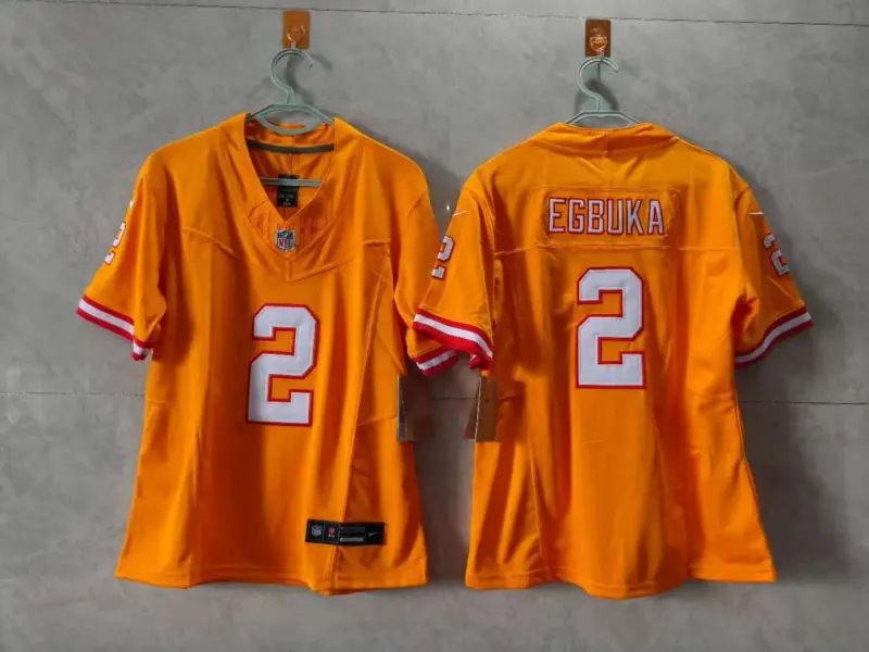 Tampa Bay Buccaneers Emeka Egbuka Creamsicle Jersey