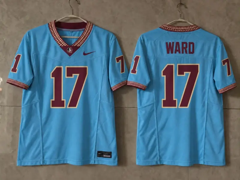 FSU SEMINOLES CHARLIE WARD BLUE JERSEY