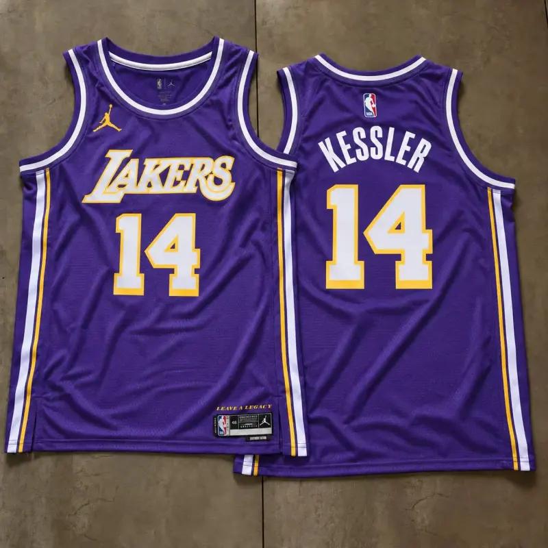 Los Angeles Lakers Walker Kessler Purple Jersey
