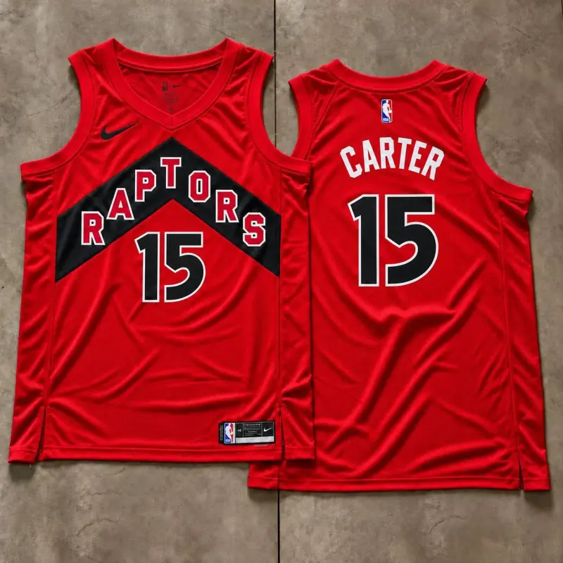 Toronto Raptors Vince Carter Red Jersey