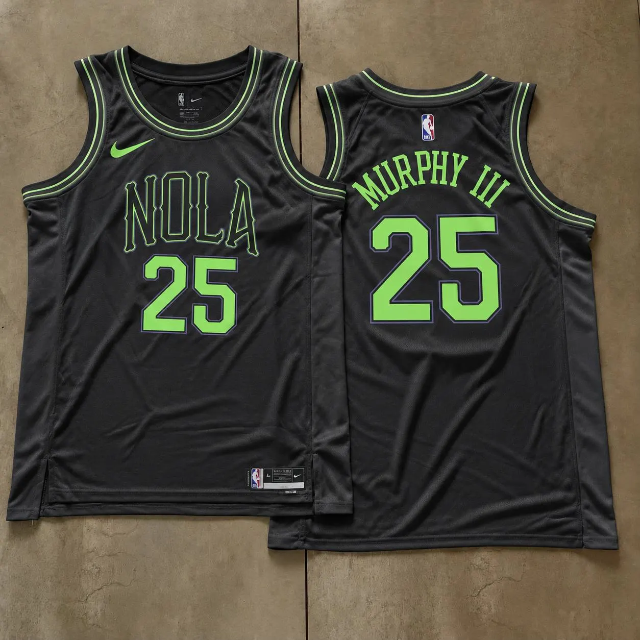 New Orleans Pelicans Trey Murphy III Black Jersey