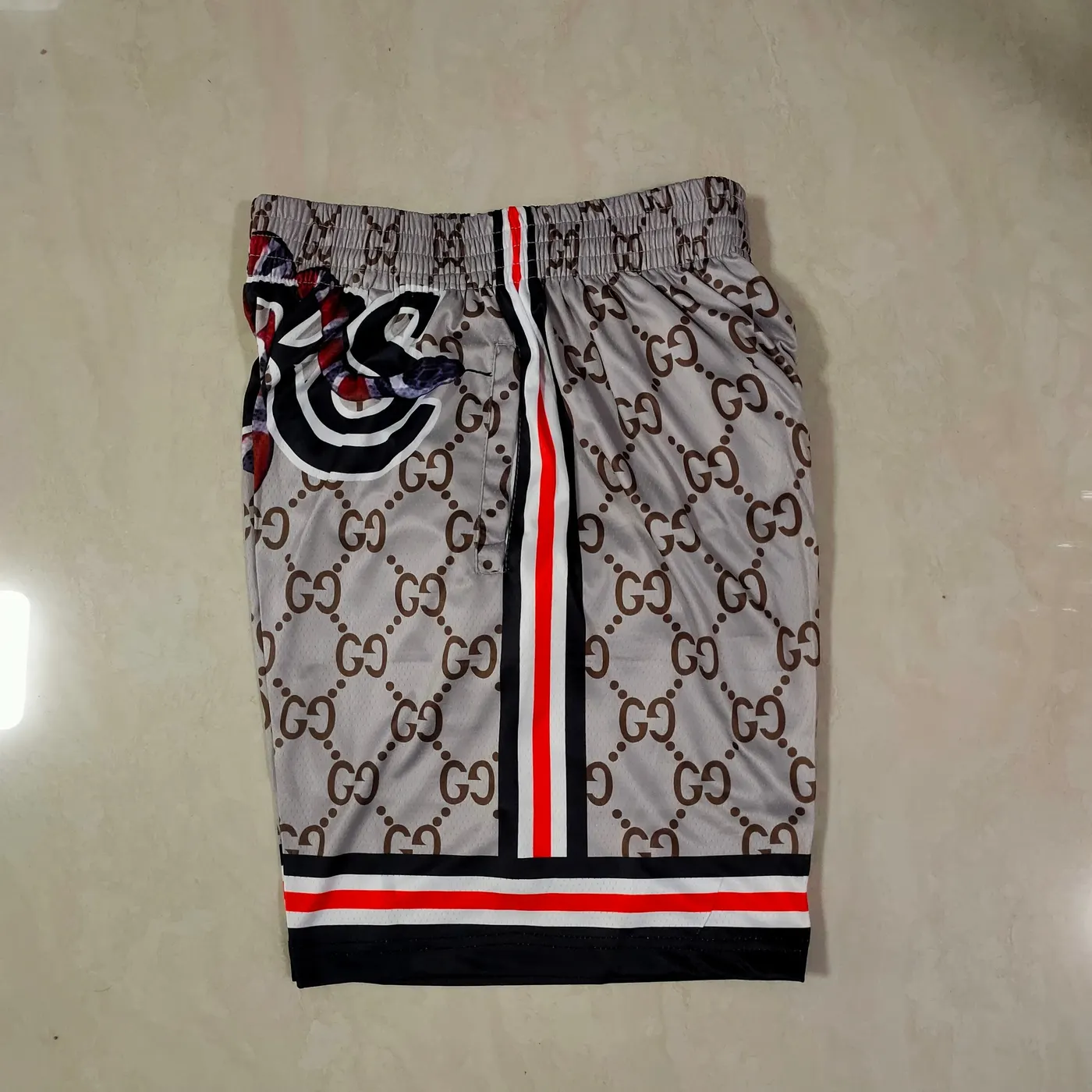 LOS ANGELES LAKERS GUCCI SHORTS