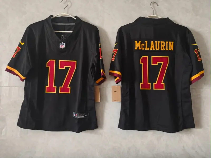 Washington commanders Terry McLaurin Black Jersey