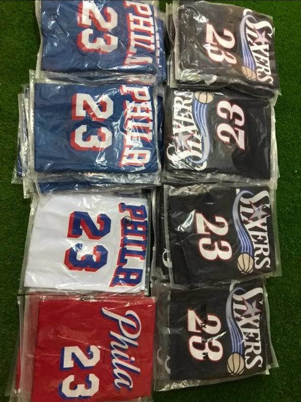 Cruxchristi warehouse: jerseys bagged and packed before shipping