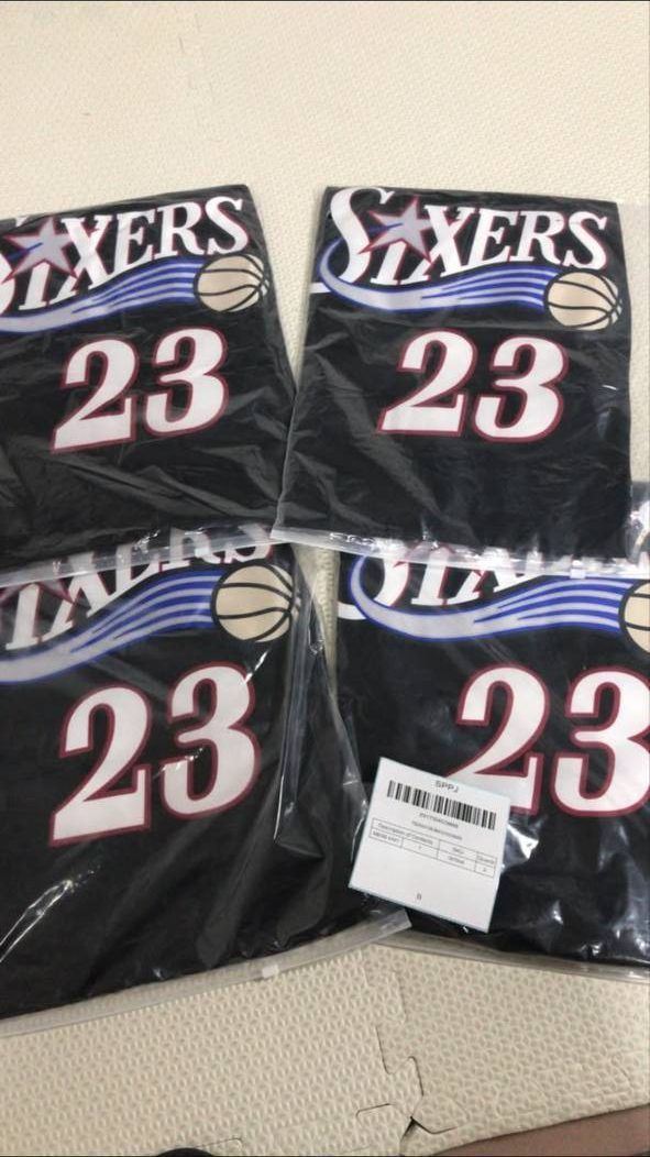 Cruxchristi warehouse: jerseys bagged and packed before shipping