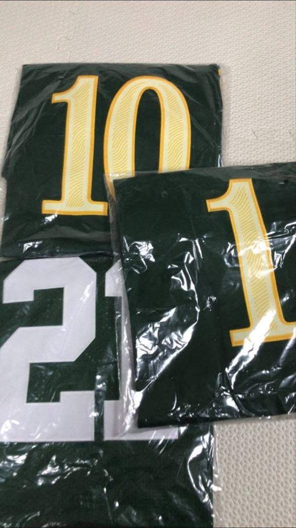 Cruxchristi warehouse: jerseys bagged and packed before shipping