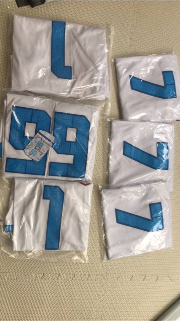 Cruxchristi warehouse: jerseys bagged and packed before shipping